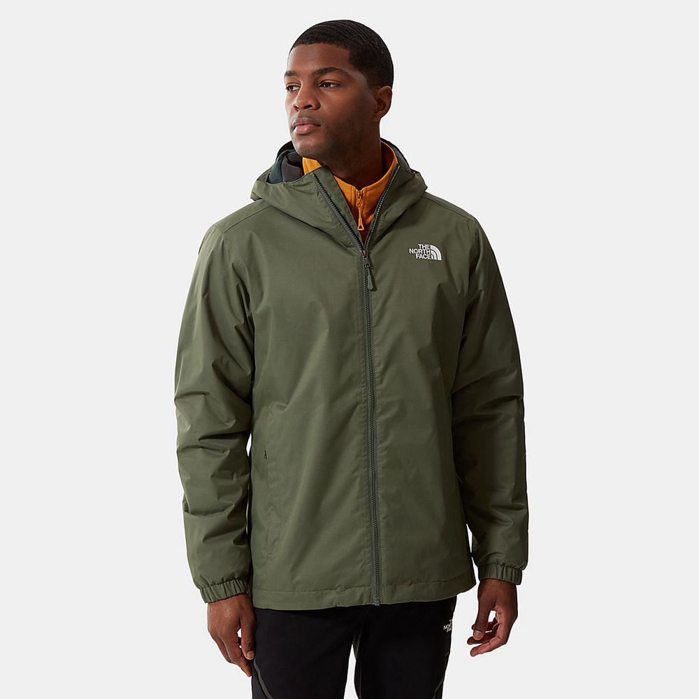 The North Face Quest Ανδρικα Σακάκι - Πρασινο / Μαυρα (FCBV46850)
